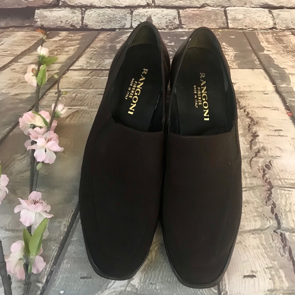 Rangoni Firenze Italian Made Brown Heeled Shoes